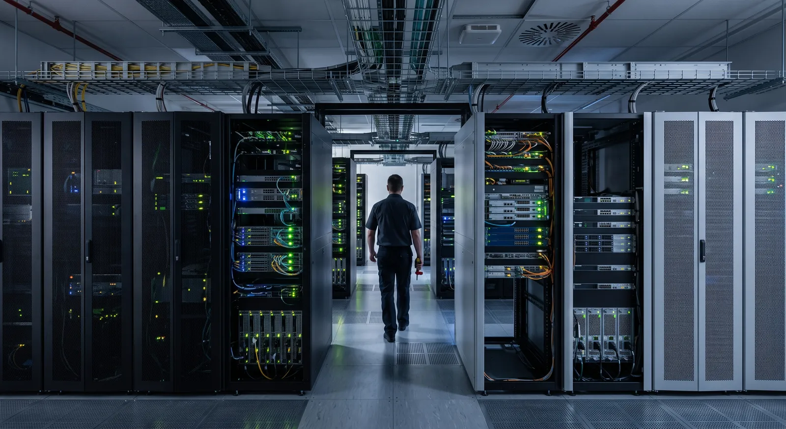 secure server room