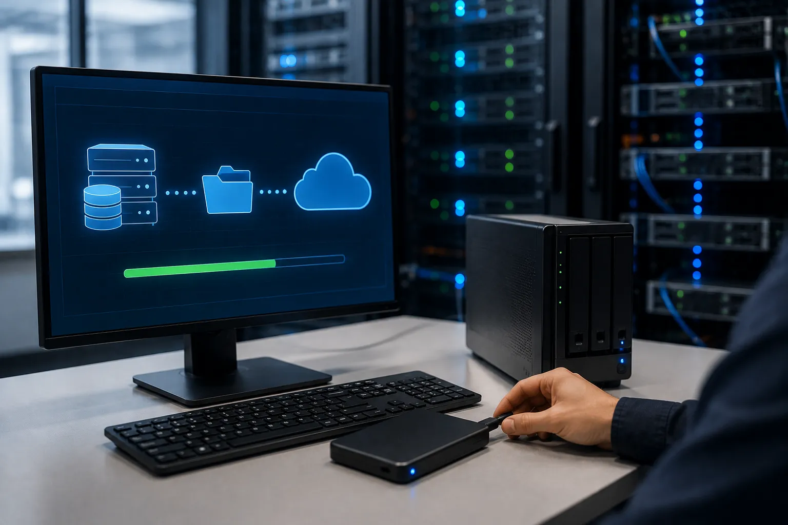 website backup process