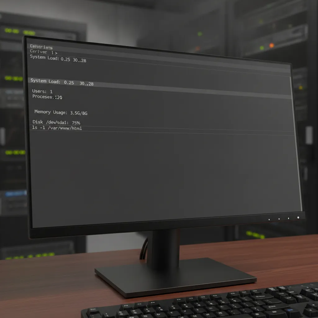 linux server terminal