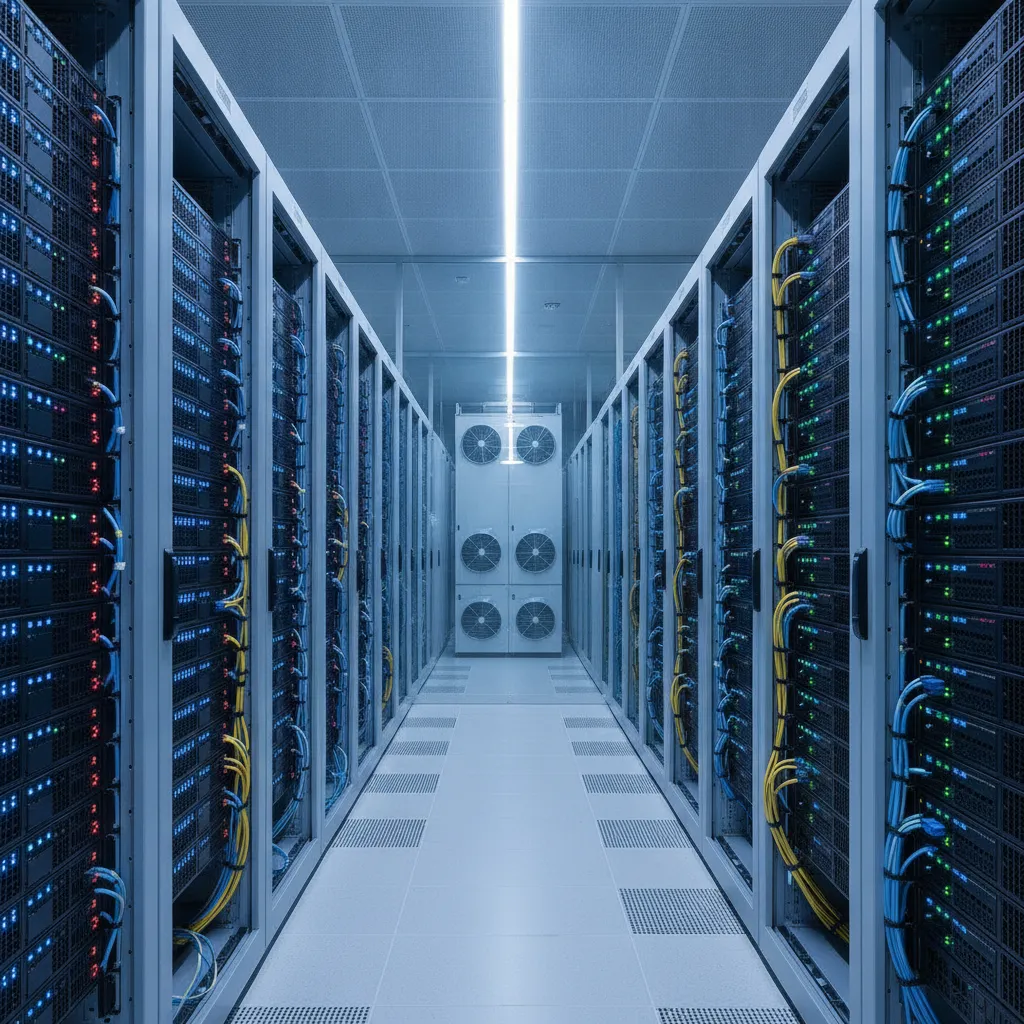 server rack infrastructure